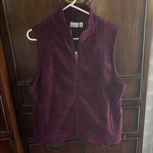 Kim Rogers Burgundy Vest